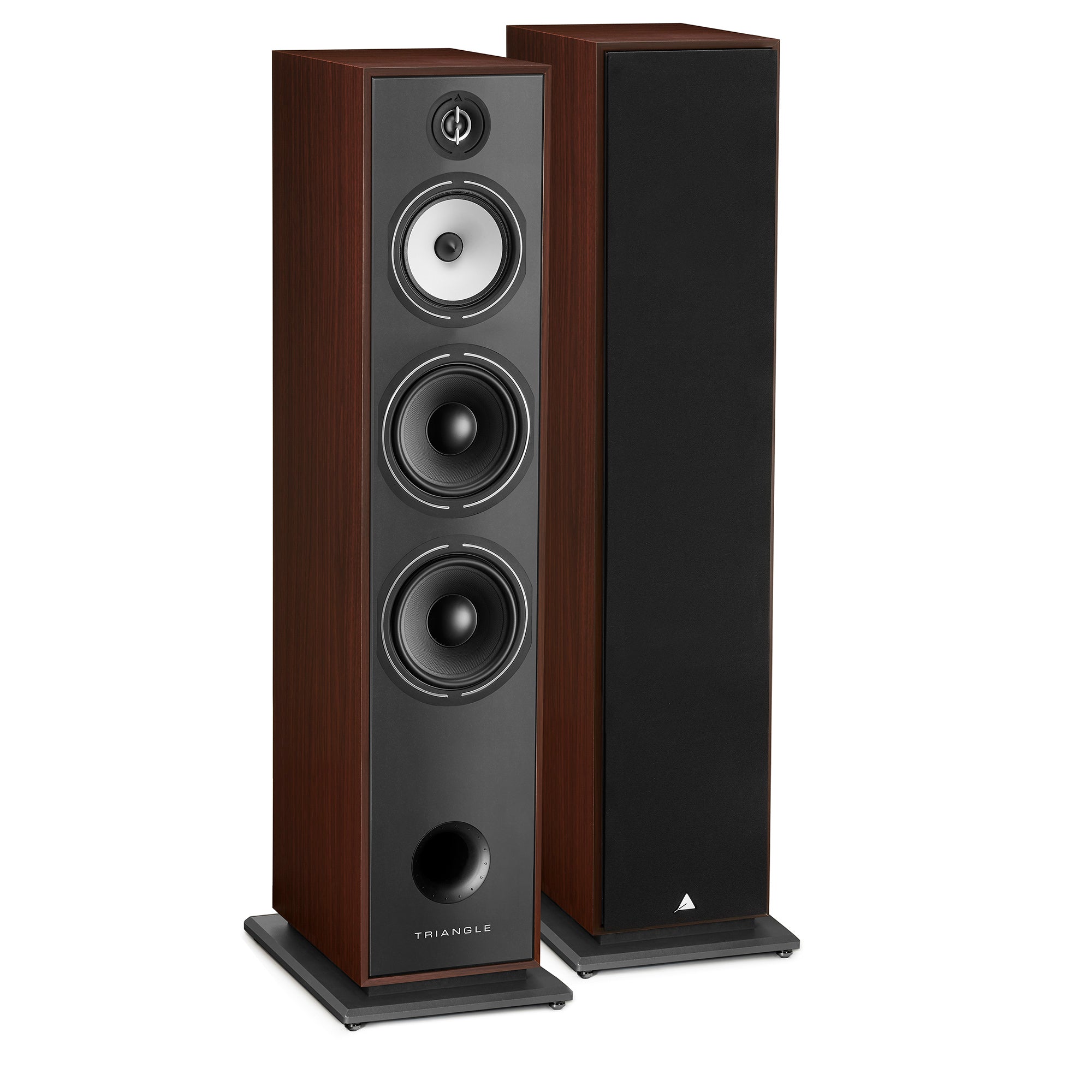 TRIANGLE HIFI Enceinte colonne Borea BR10 21 cm Haute-Fidélité Hi-Fi Home-Cinéma Paire Noyer 2