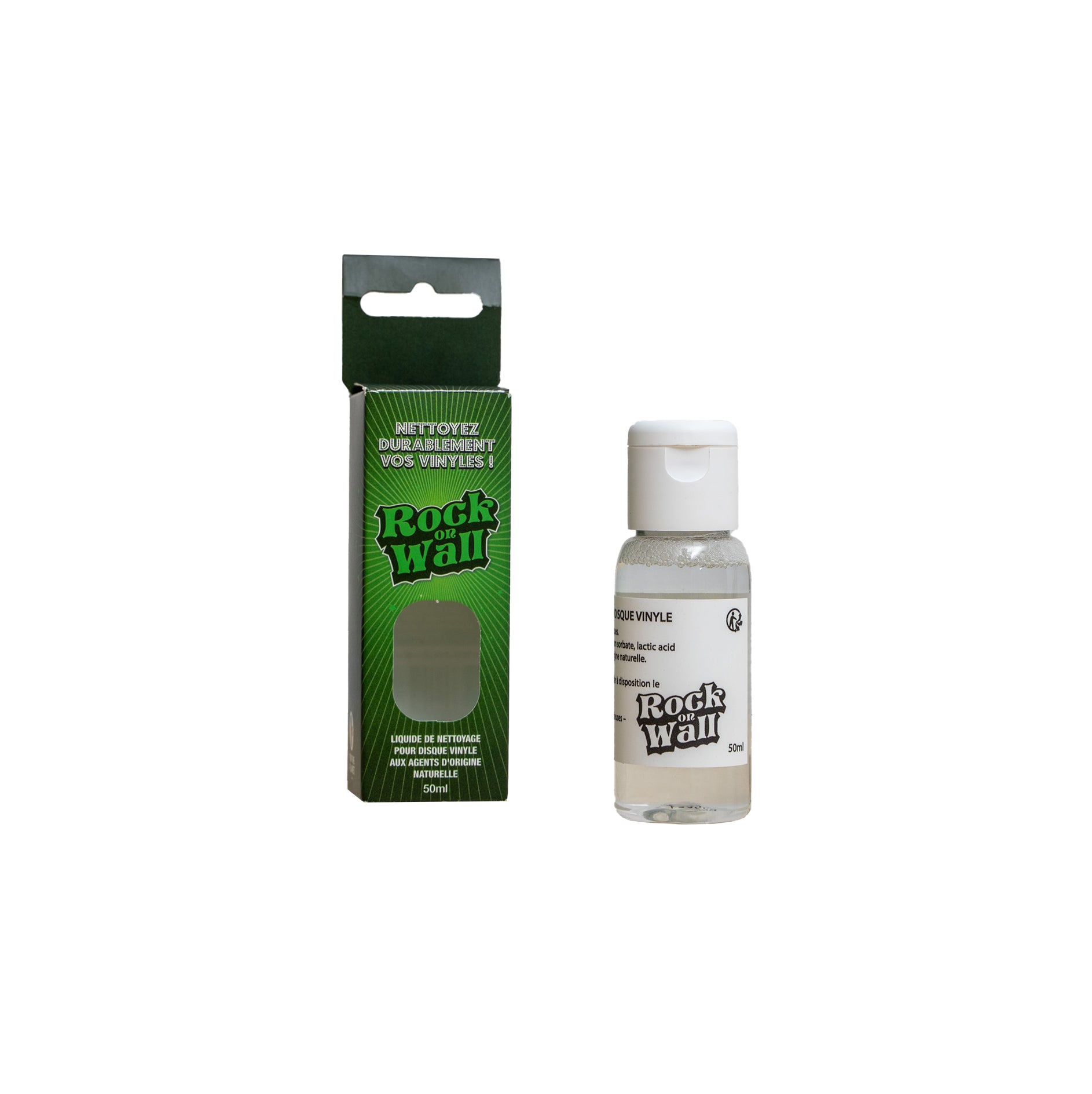 ◉ Nettoyant naturel 50ml pour vinyle