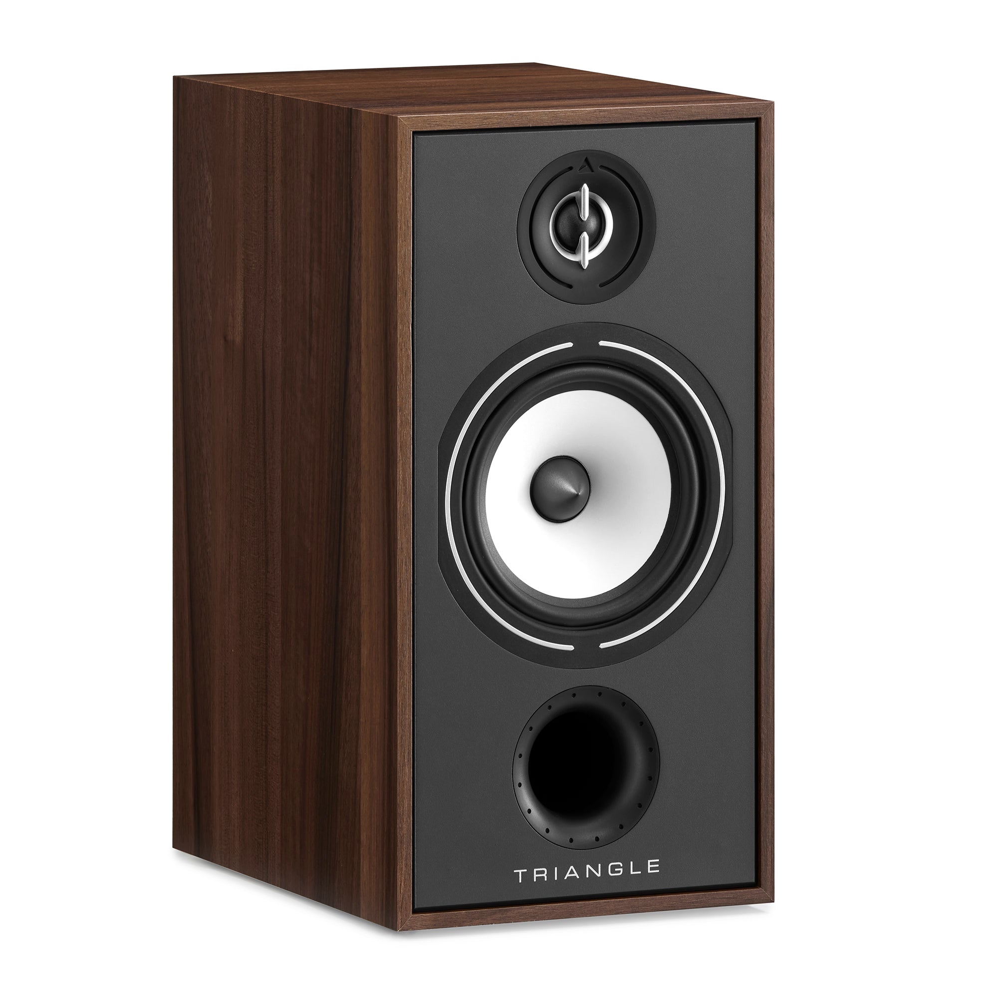 Triangle Hifi Enceintes Bibliothèque Borea BR04 chataignier pictures packshot face