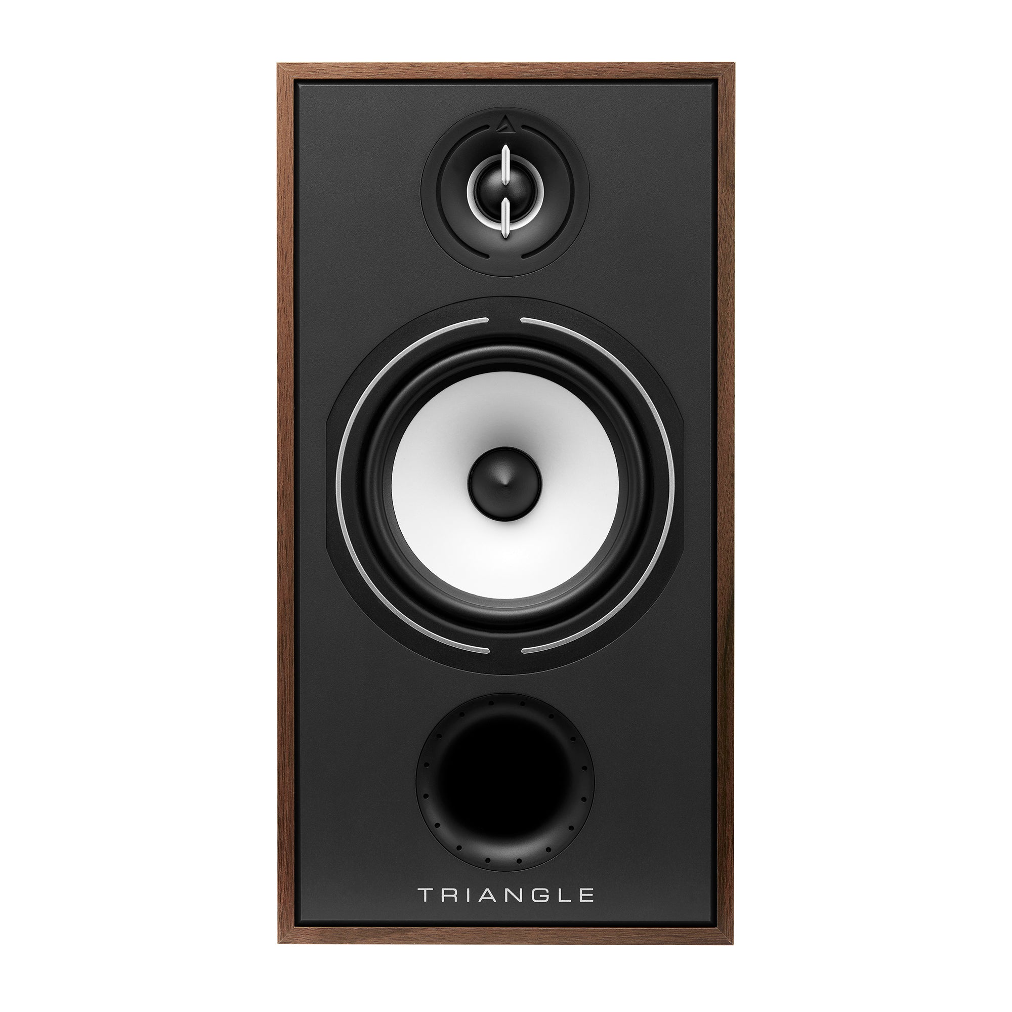 Triangle Hifi Enceintes Bibliothèque Borea BR04 chataignier pictures packshot face 
